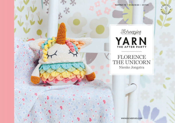116. (DUTCH) Florence the Unicorn-1 Creatieve Box Haken Florence the Unicorn